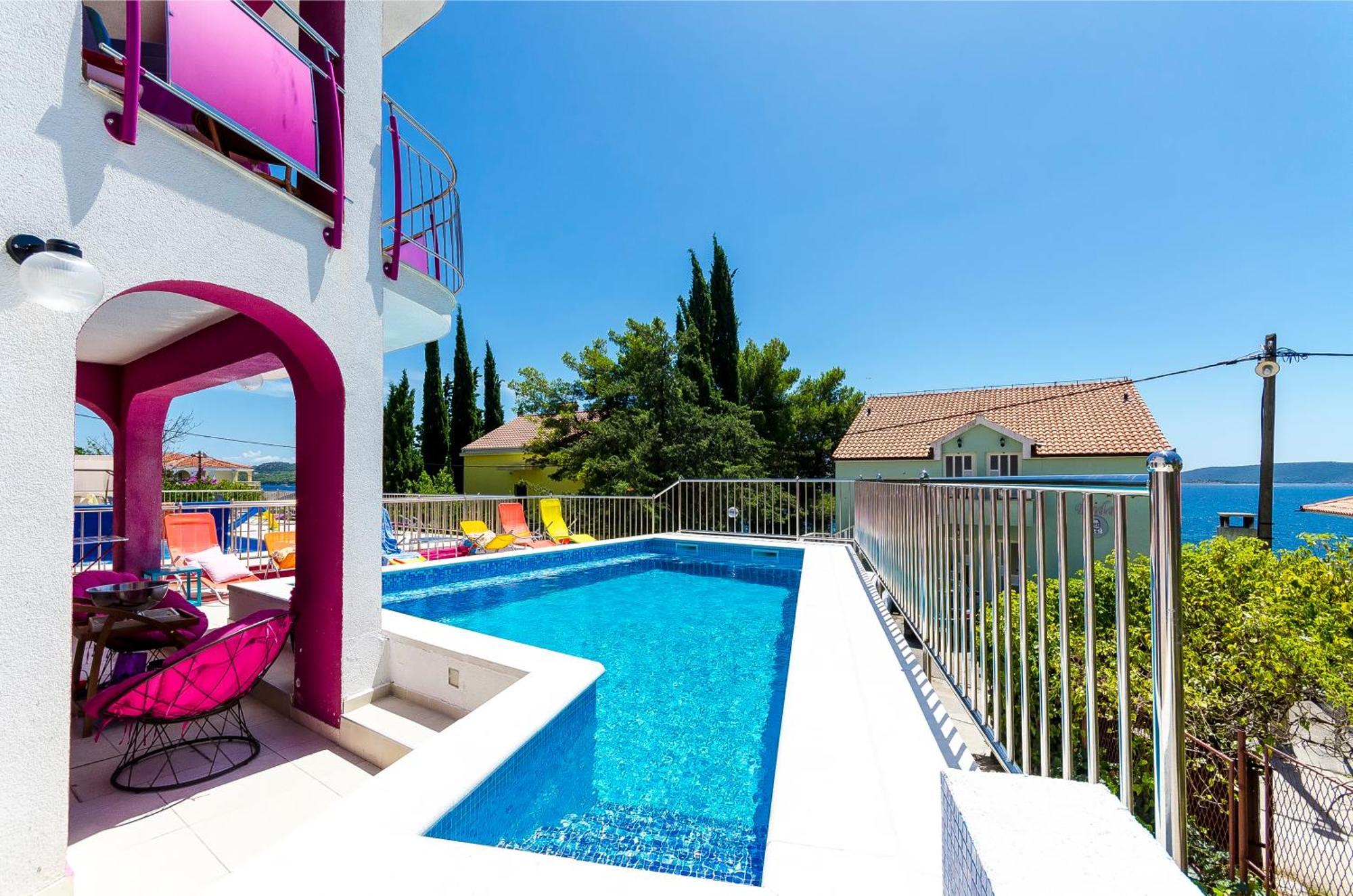 Villa Pinky And Superior Trogir Сегет-Враница Экстерьер фото